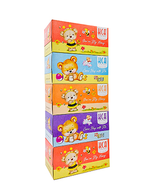 KCA - Bouquet Box Tissues <br/>4 Boxes x 170 Sheets